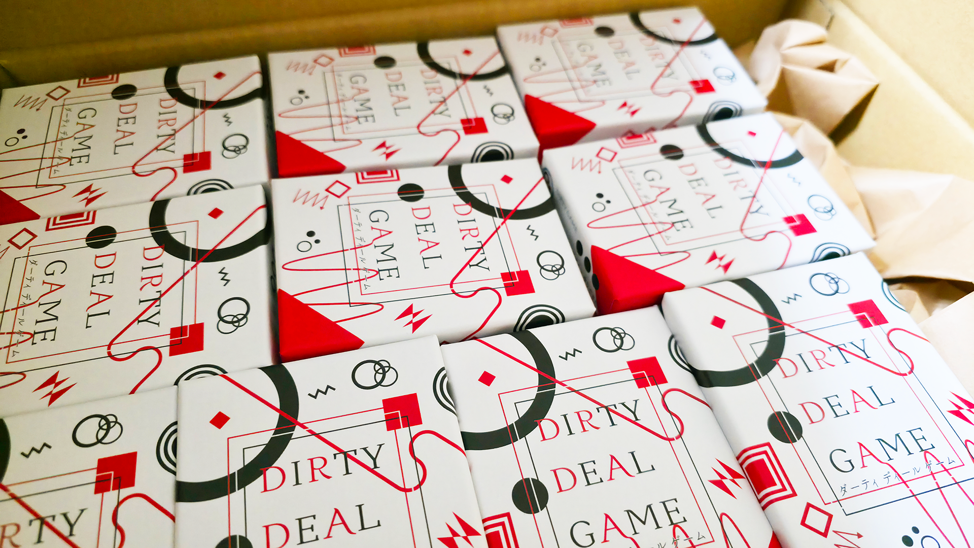 『DIRTY DEAL GAME』の製品版が到着しました